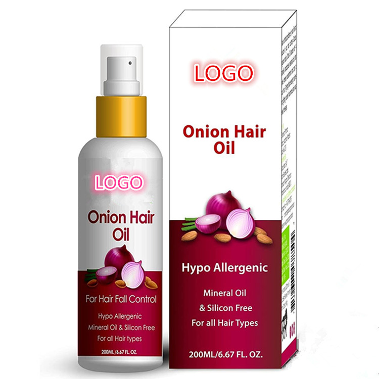 OEM ODM Custom Private Label 100% Natural Onion Hair Oil