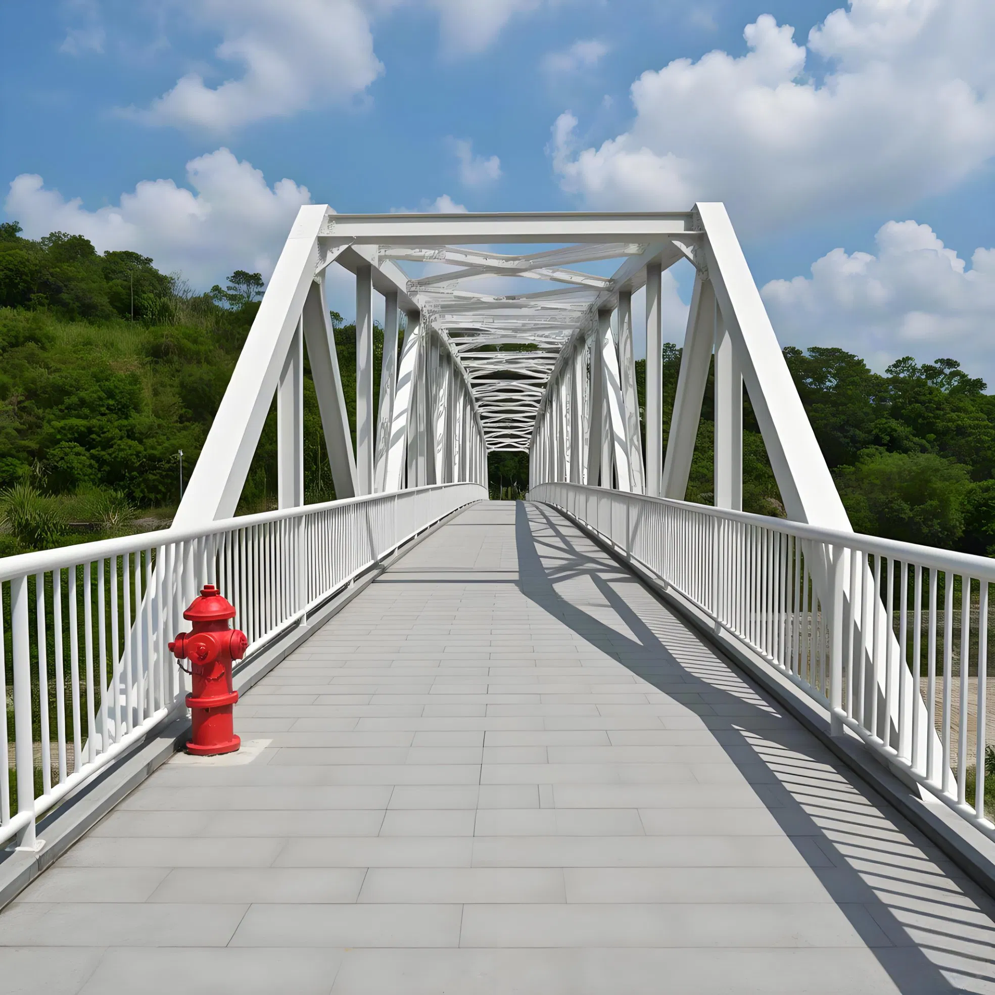 Fully-Welded Structural Steel Bridge Superstructure