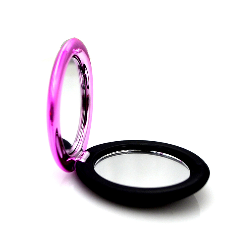 Promotiaon Gifts Plastic Double Sides Foldable Compact Mirror
