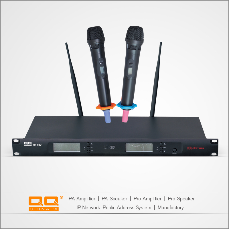 OEM ODM Handheld Wireless Microphone with Receiver
