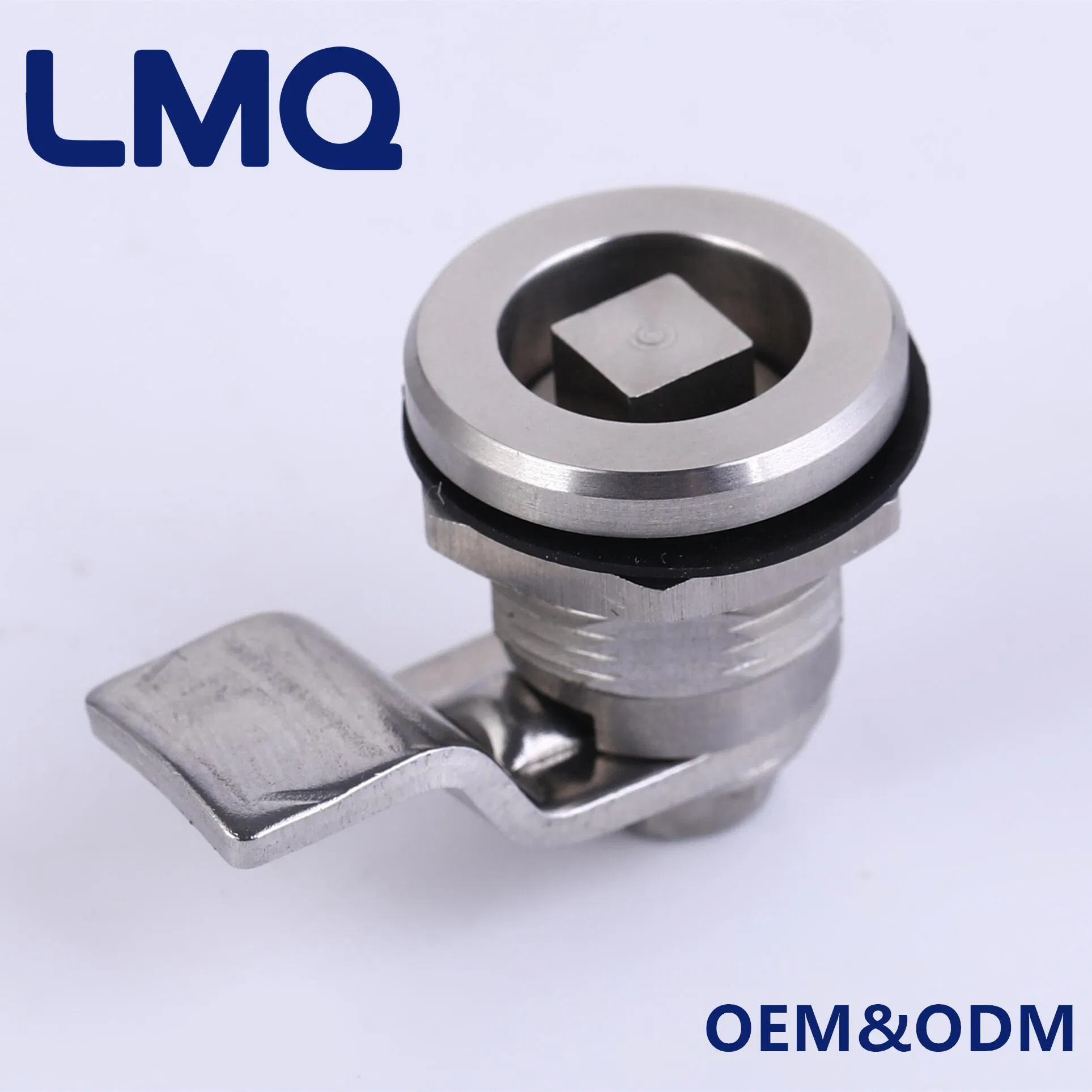 304 Stainless Steel Quarter Turn Square Lock Cam Lock for Electrical Appliances