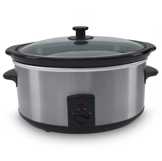 5.5qt Oval Slow Cooker: Perfect for Family Dinners and Gatherings