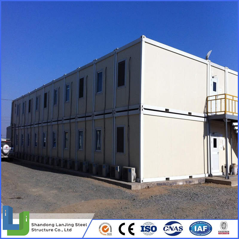 Hotel Using Prefabricated 20FT Cheap Container House with Bathroom Furnished Container House