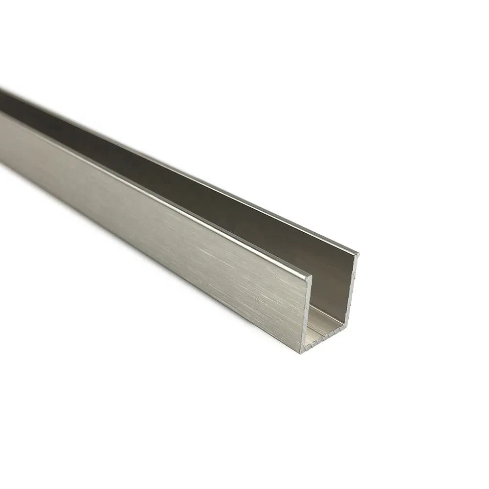 China Customized Cr L Shower Room Aluminum Deluxe Shower Glass Door Kits Header