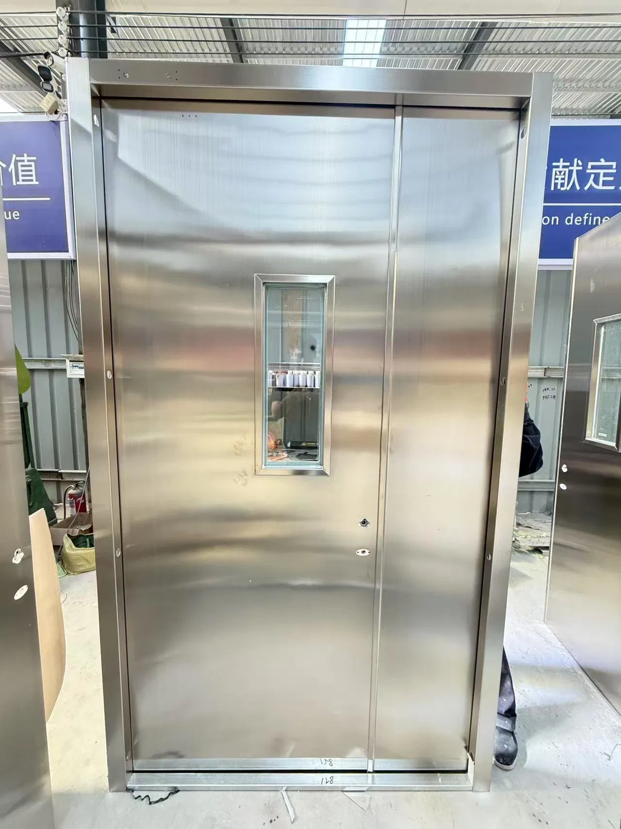 Advanced Security Steel Door for Fire Safety in Hospitals