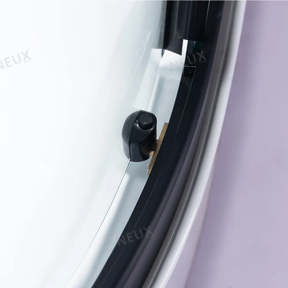 Modern Tempered Glass Fast Installation Corner Bathroom Shower Box Shower Cabin Sector Sliding Door Shower Room