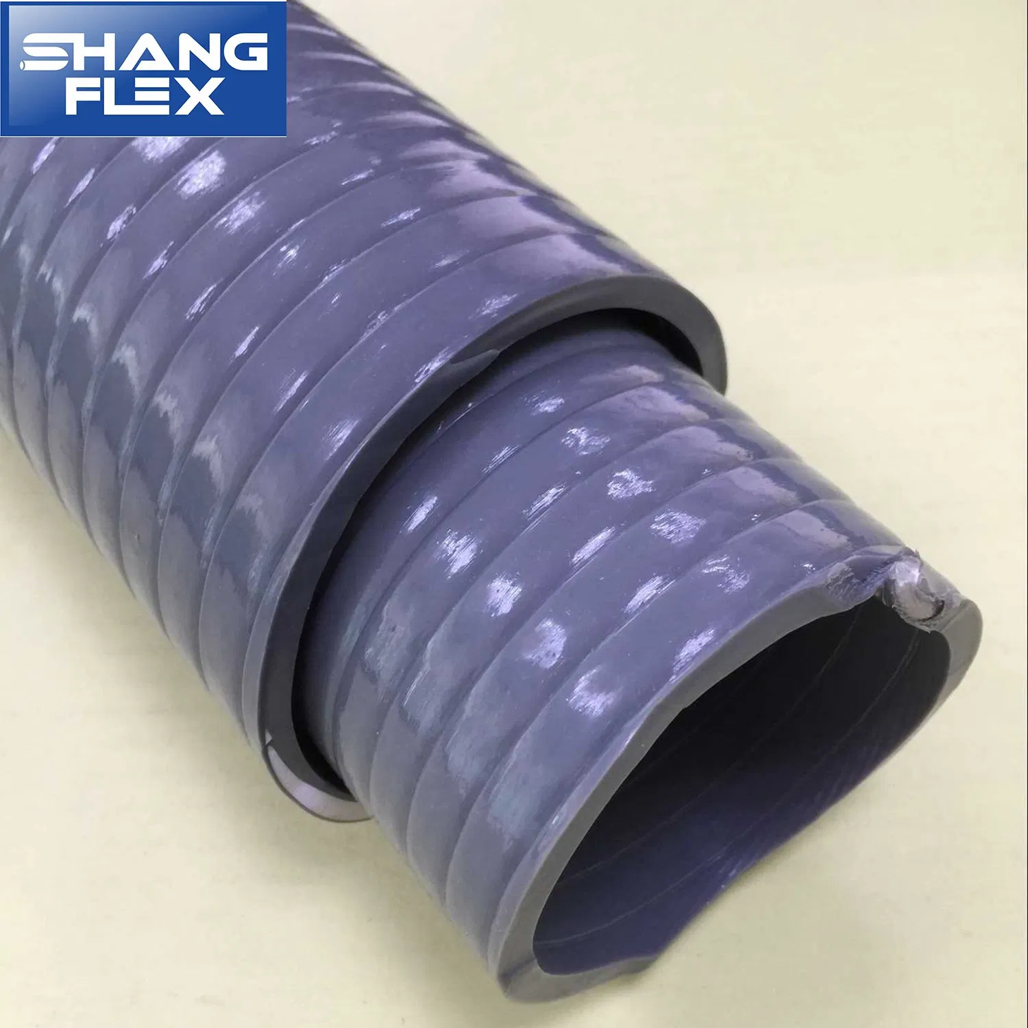 Water Sludge Waste Sand Gravel Grey PVC Suction Hose
