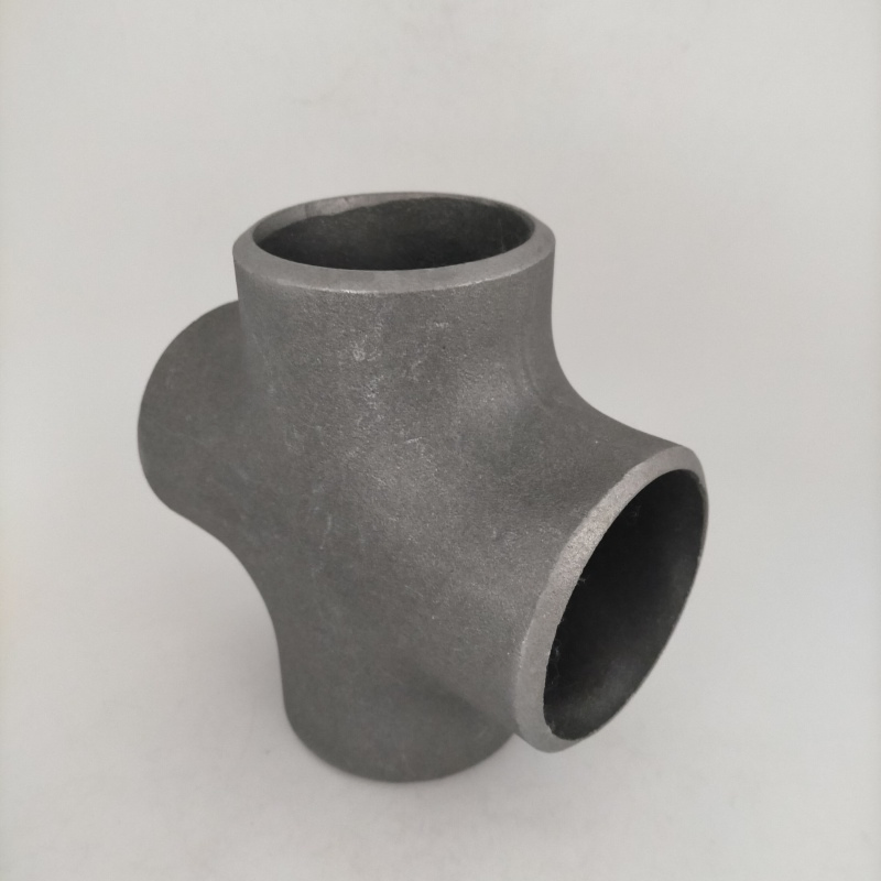 China Manufacturer Carbon Steel Straight Cross 4 Way Equal Cross