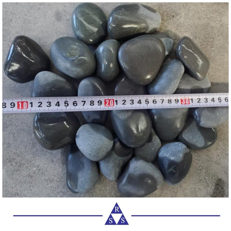 Black Grey White Guangdong Building Stone Pebble Tile Mosaic for Wall