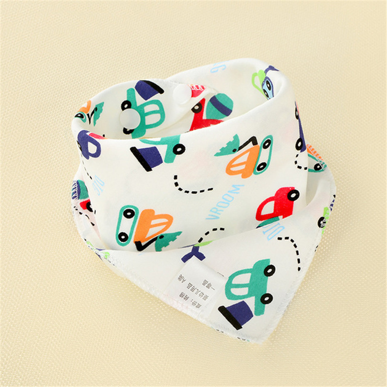 Ins Hot Cotton Baberos Babadores Thick Organic Baby Drool Bandana Baby Bibs