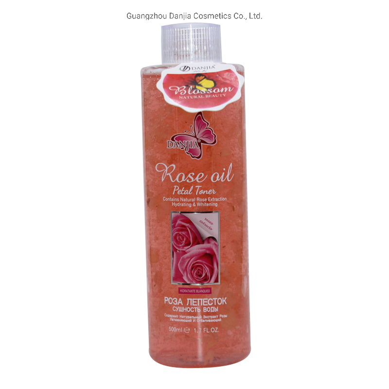 500g Rose Hydrating Whitening Petal Toner