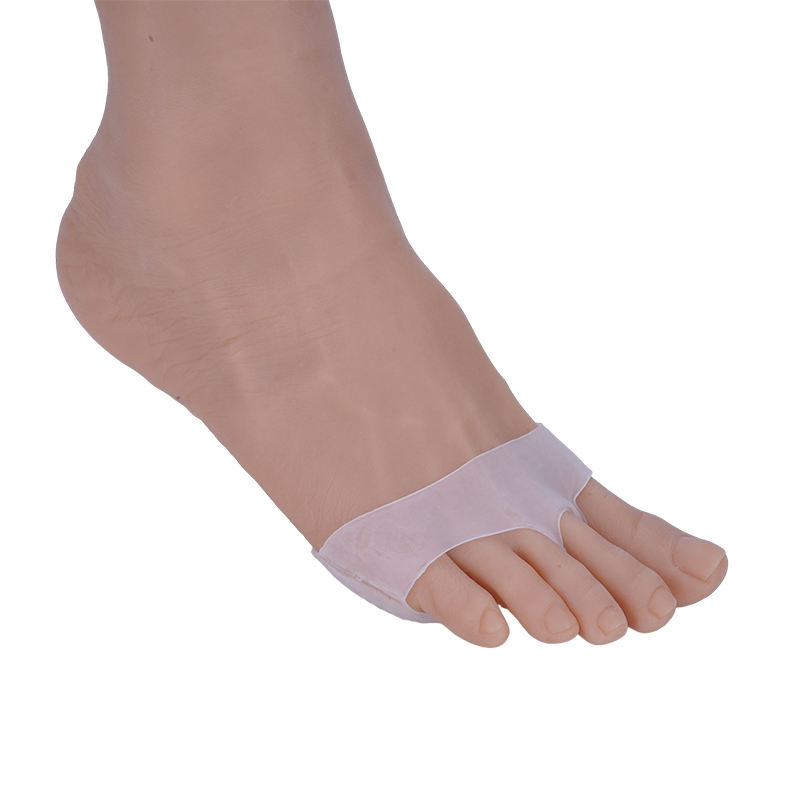 Gel Silicone Insoles Forefoot Pads Pain Relief Shoes Corrector Cushion