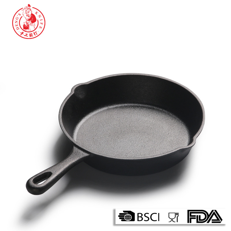 Ds-2950D 6/8/10/12 Inch Cast Iron Pan Frying Pan Set Indoor Outdoor Non Stick Coating Induction Pot and Frying Pans Skillet Dish Cookware