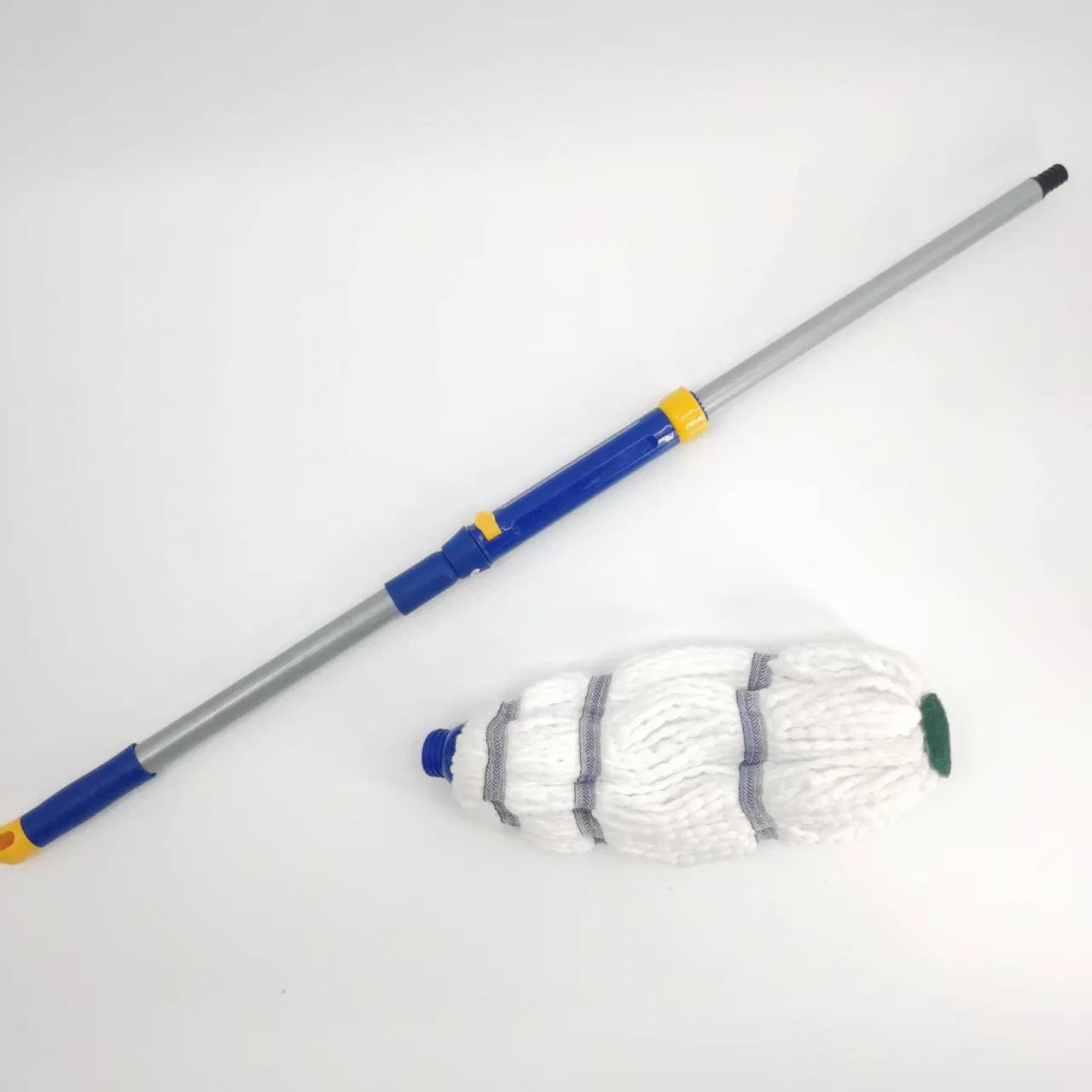 Magic Spin Microfiber Twist Mop for Floor Cleaning Dry Wet Self-Wringing Mop with Easy Replace Head