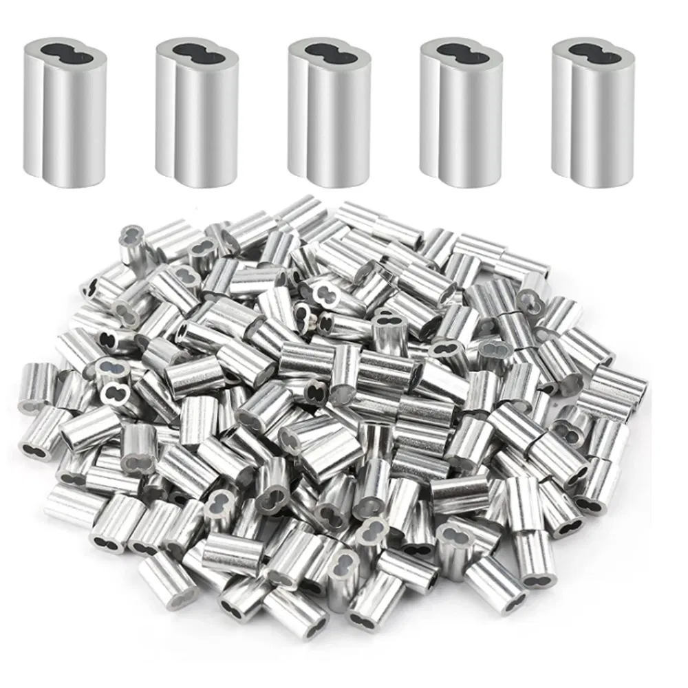 Aluminum Alloy Sleeves Clip Fittings Cable Crimps Fittings