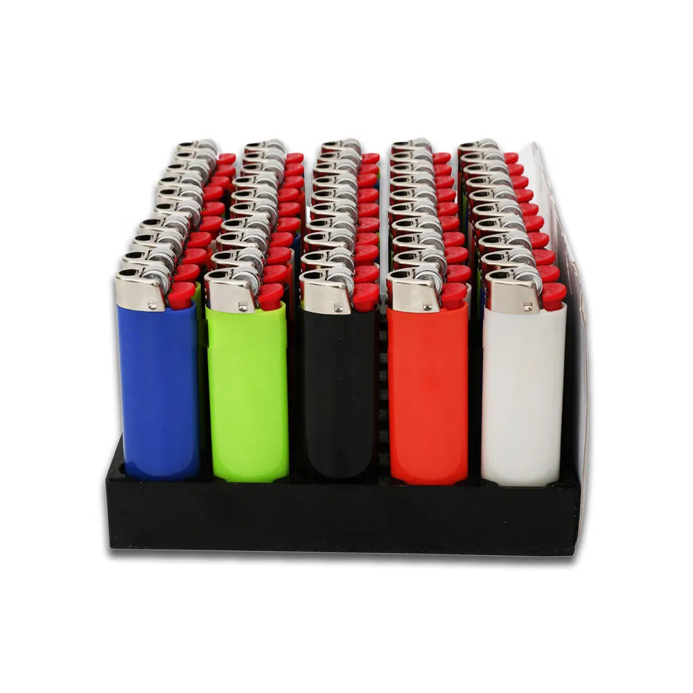 USA in-Stock Euro-Us Supermarket Standard Lighter Cigarette Bi Lighter