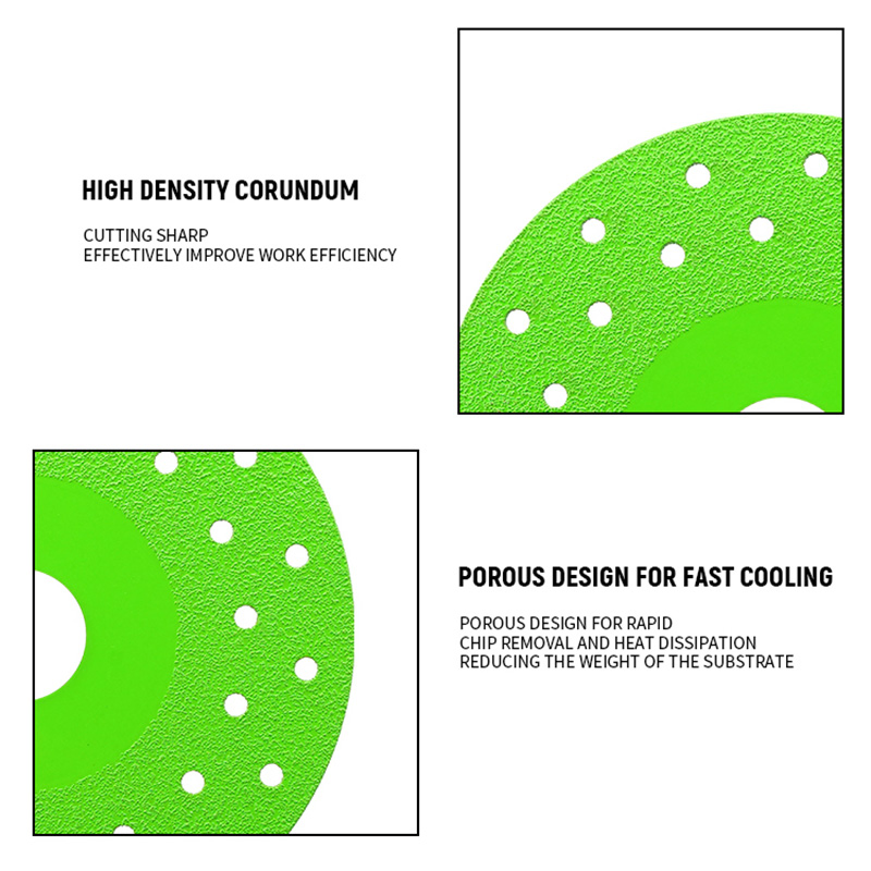 Premium 13X13X2cm Brazed Diamond Grinding Blade for Precision Cutting