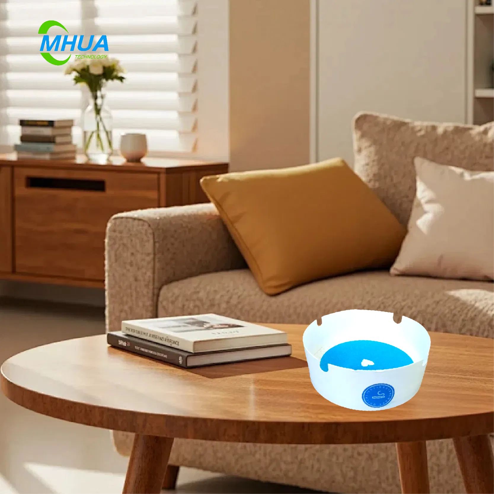 Custom Logo Disposable Ashtray Quickly Adsorbing Ash Disposable Foam Ashtray