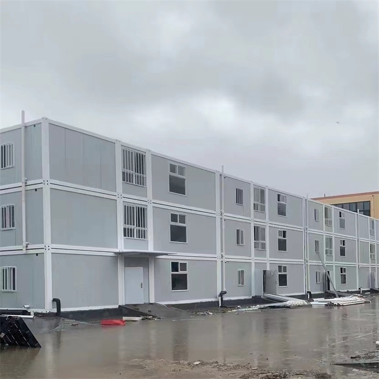 Prefabricated Low Cost Easy Fast Installation 20FT Standard Prefabricated Apartments Container Modular House with Electricity