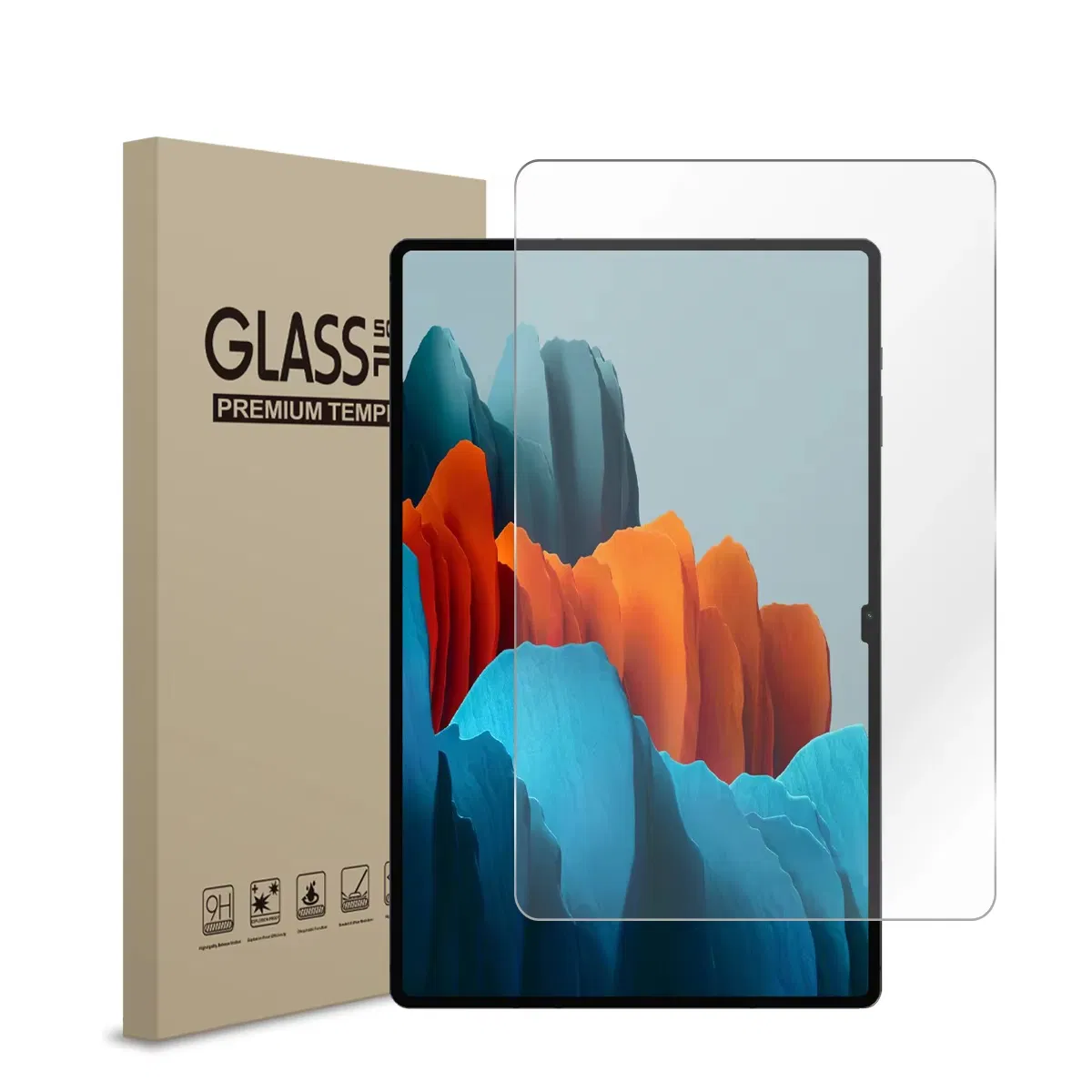 Защитное стекло для планшета Vazotel, антиударное, маслостойкое