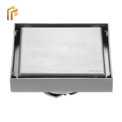 Factory Direct Price Stainless Steel Square Shower Bathroom Floor Drain