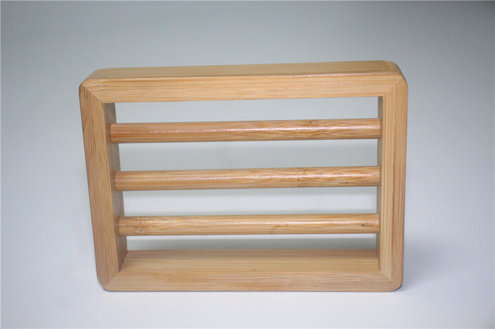 Premium Bamboo Bathroom Soap Box Suitable Draining Home and Hotel Use Box