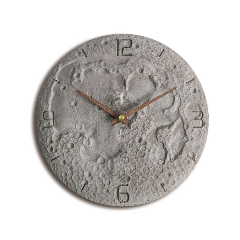 Home Decoration Crafts, Cement Wall Clock and Watch for Indoor&Home Decoration Craft
