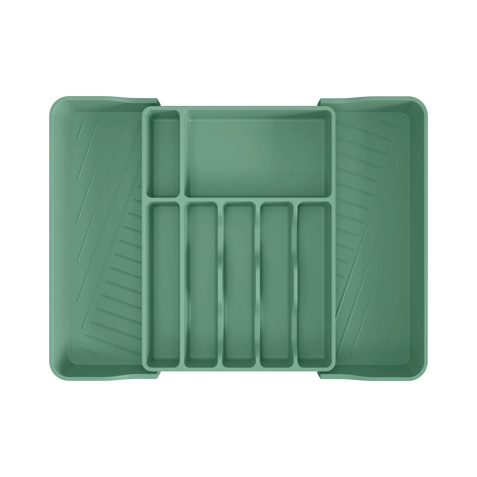 Expandable Kitchen Drawer Organizer Adjustable Cutlery Tray for Silverware and Utensils