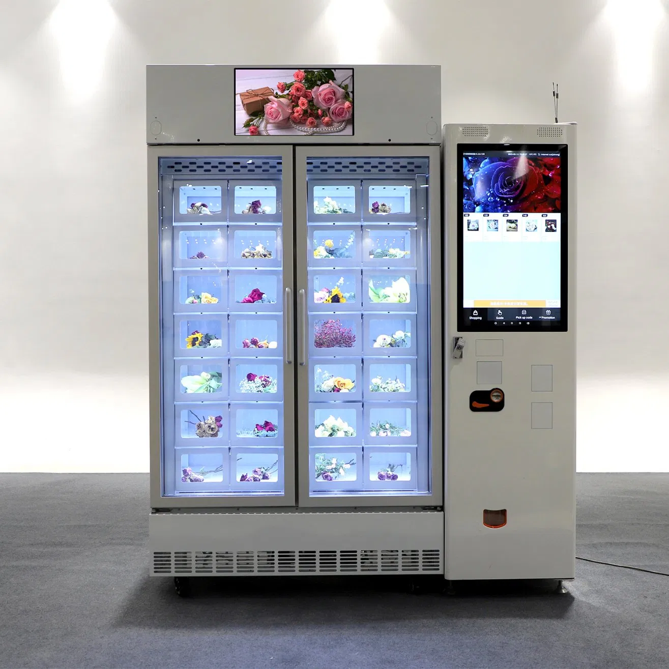 Focusvend 2024 Hot Sale Locker Vending Machine with Refrigerator