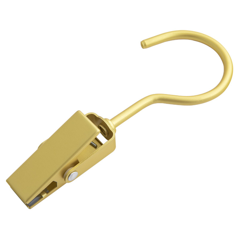 Aluminum Alloy Drying Clip Windproof Special Clothespin Home Storage Single Hanger Small Clips Pants Clip/Hat Clip/Socks Clips