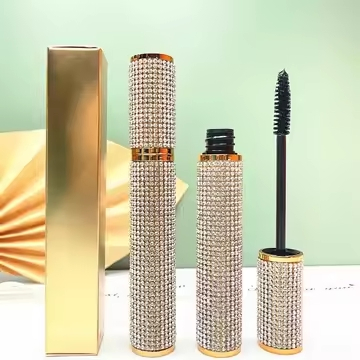 Luxury Diamond Mascara Long Lastng OEM Shinny Eye Makeup Wholesale Mascara