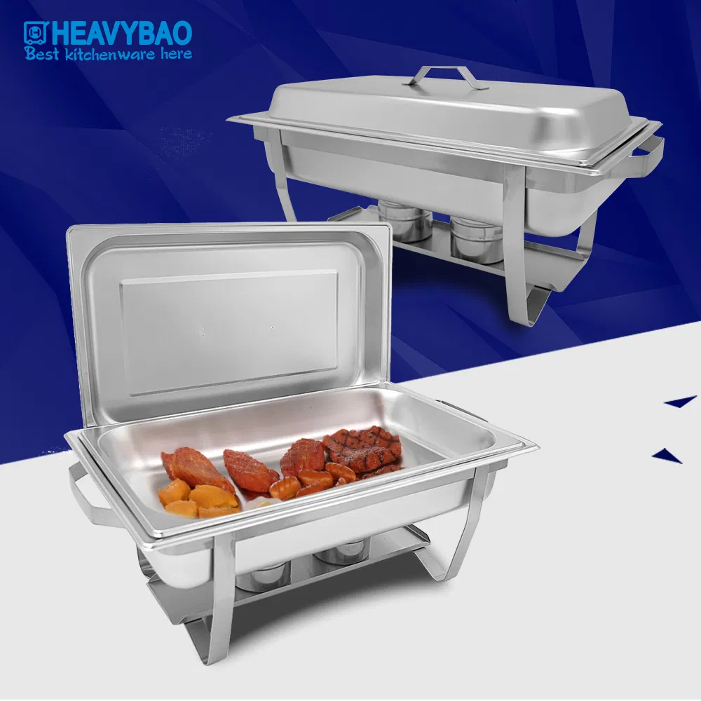 Heavybao Economy Food Warmer Stainless Steel Chafing Dish for Buffet