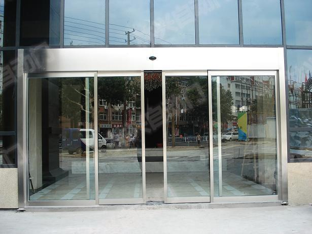 Fire-Alarm Connected Sliding Door Operator, DC Motor 55W, Drop-Proof Carriage Wheels