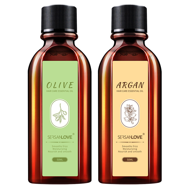 Hot Sale Moroccan Olive Hair Care Essential Oil Repair Improves Hair and Head Care