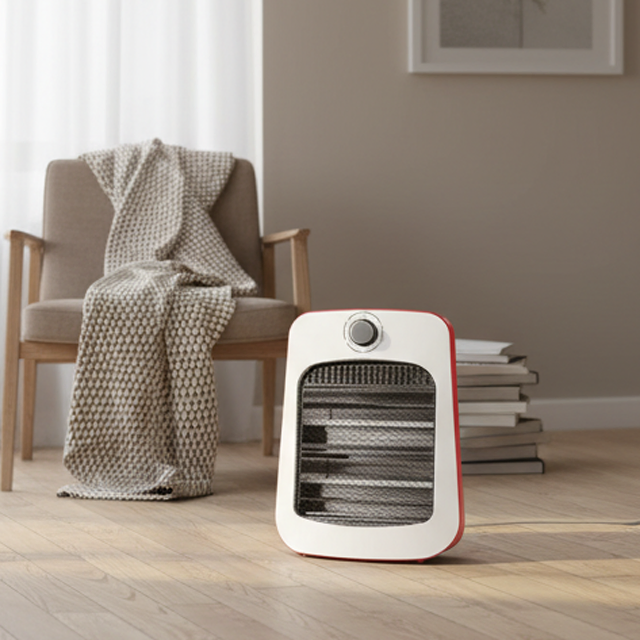 Fast Warm 800W Quartz Tube Compact Space Heater