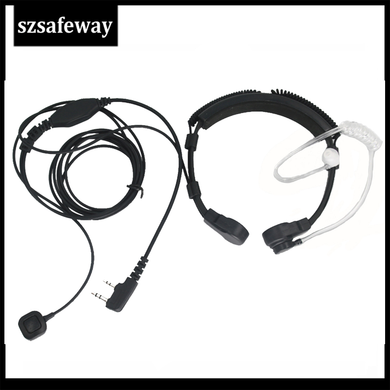 Горловой микрофон для раций Kenwood TK2000, TK2207, TK-3207