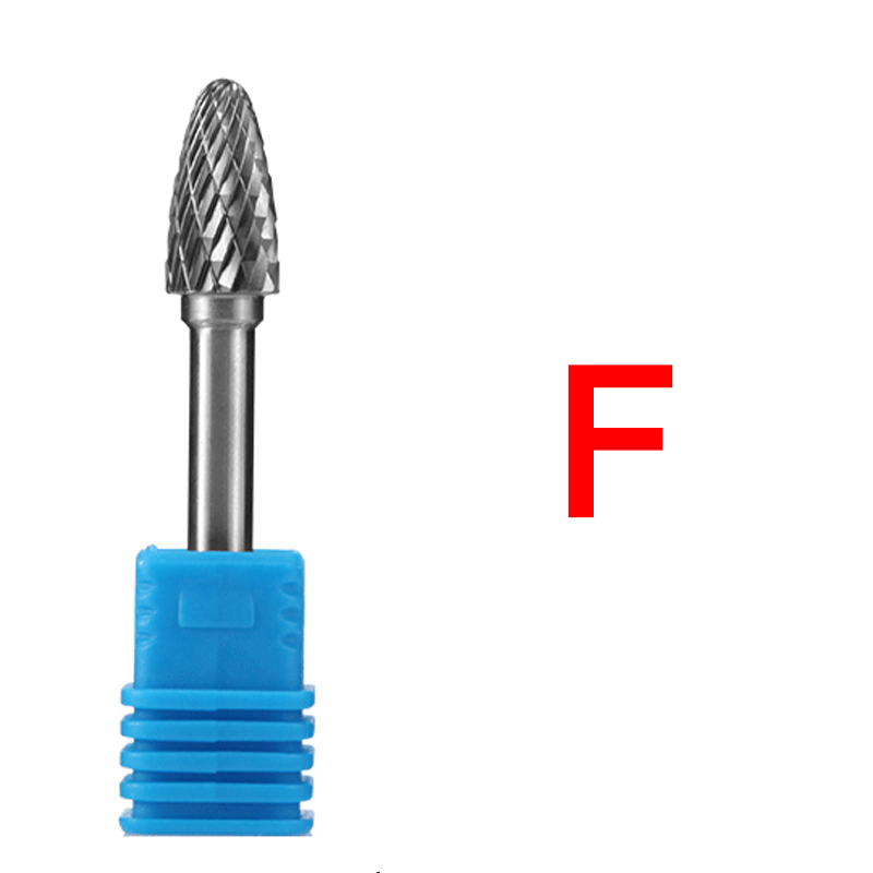 Sf-5 Double Cut Tree Shape Radius End Burrs File Tungsten F Shape Carbide Burr