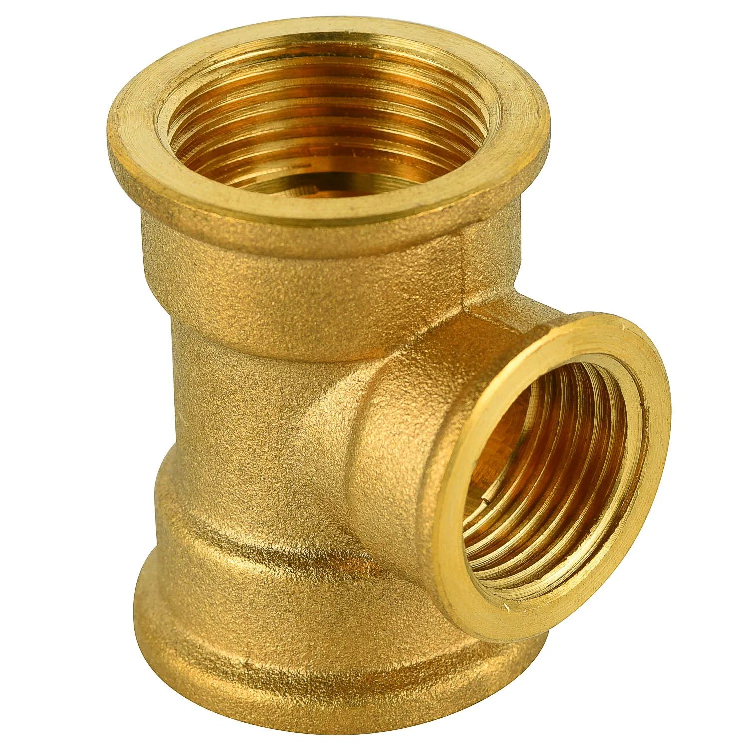 Hydraulic Tee, F Thread Screw Fitting for Plumbing