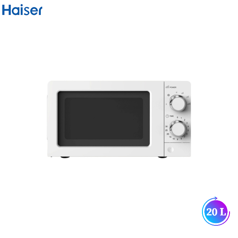 20 L Mechanical Microwave Oven Black Knobs Without Handle