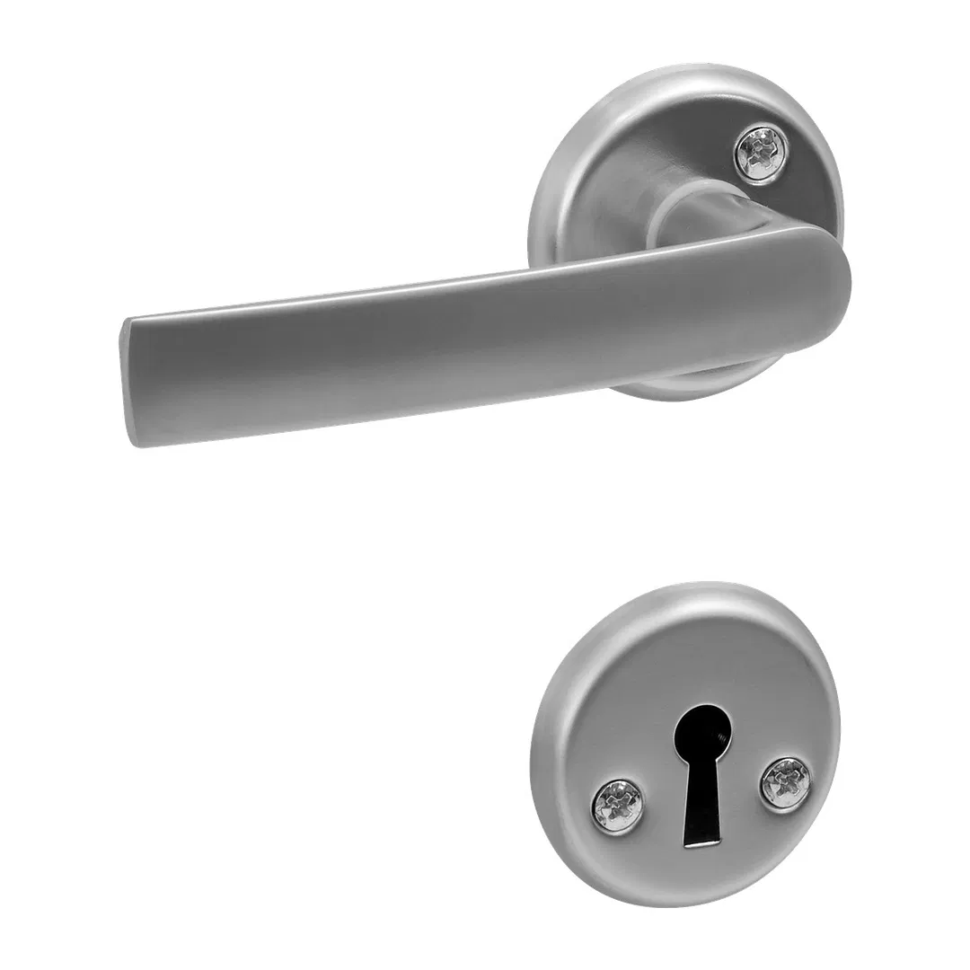 Internal Door Handles, Set of Internal Door Handles Aluminium, Chrome Color