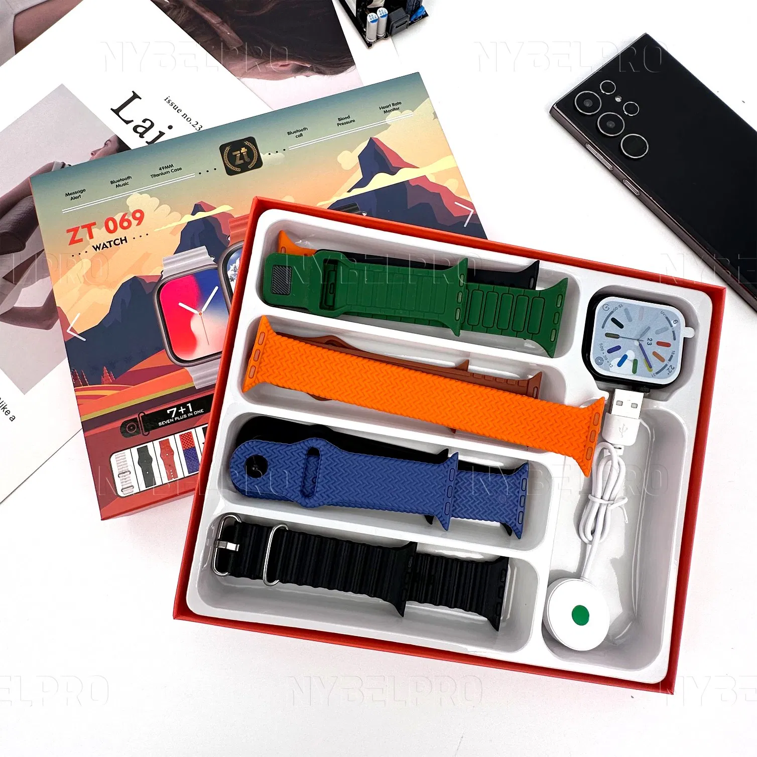 2025 Christmas Gift Smart Watch with Complete Functions Top Configuration Long Battery Life and Fast Charging Smart Watch for Adults or Children