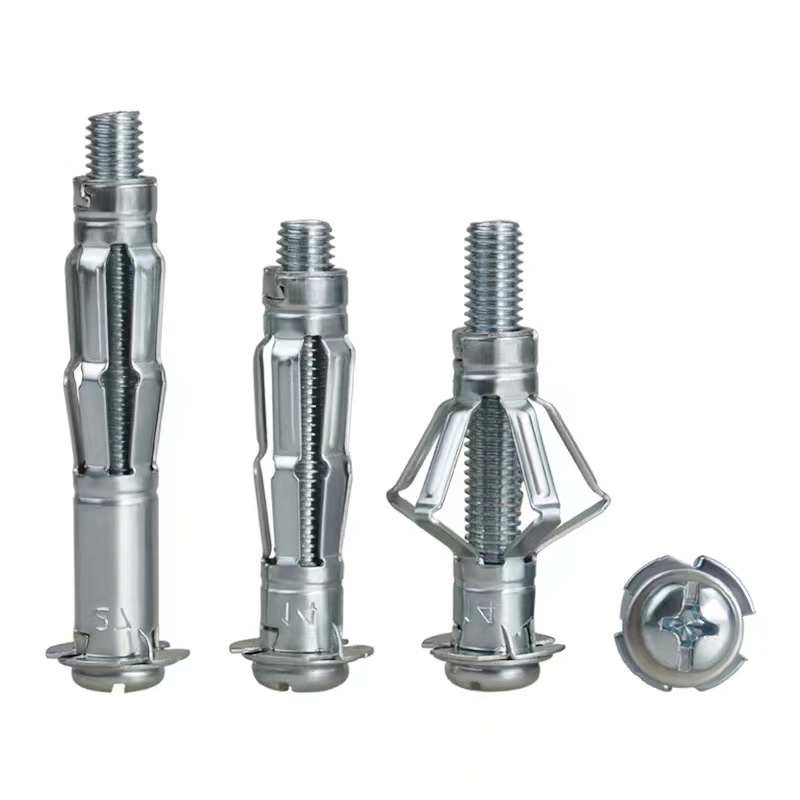 Fastener Car Repair Gecko Expansion Mechanical Bolt 304 Stainless Steel High Strength Galvanized Expansion Screw