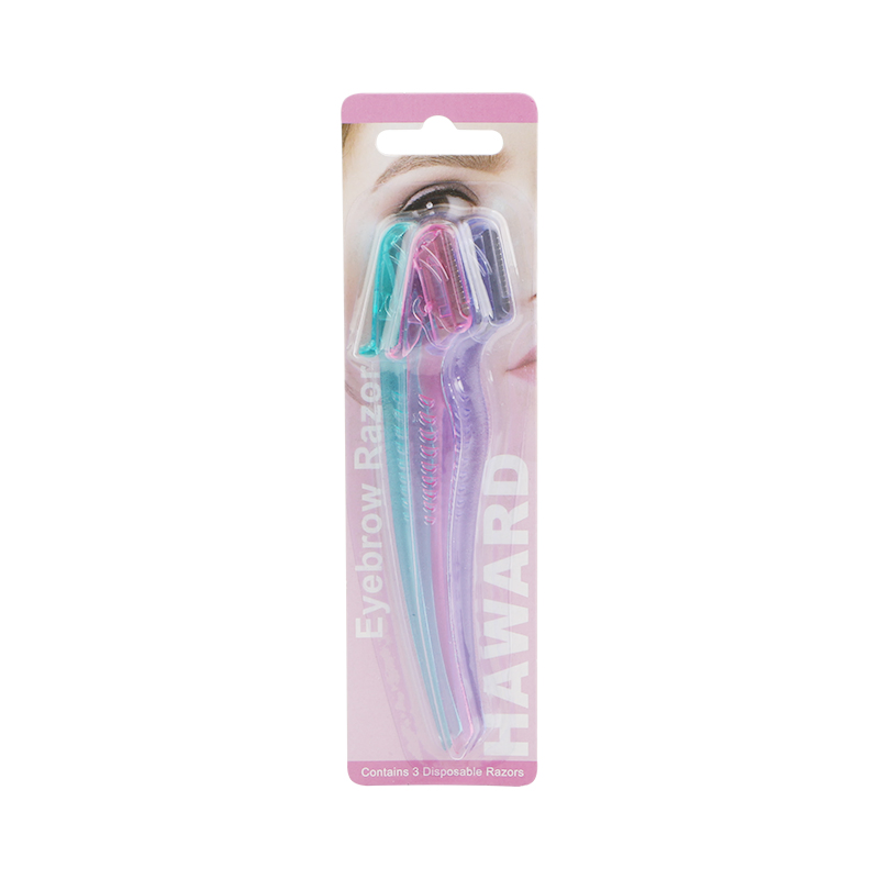 OEM Shaving Razor Blade ABS Plastic Handle Disposable Eyebrow Trimmer