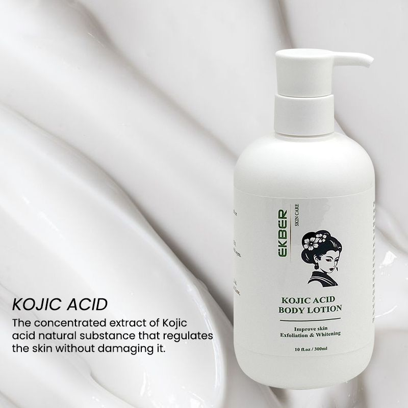 Kojic Acid Body Lotion Soap Anti-Acne Kin Care Set for Women