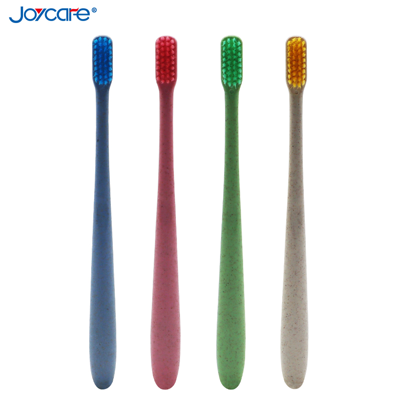 Eco-Friendly Bamboo Handle Soft Charcoal Bristles Adult Toothbrush