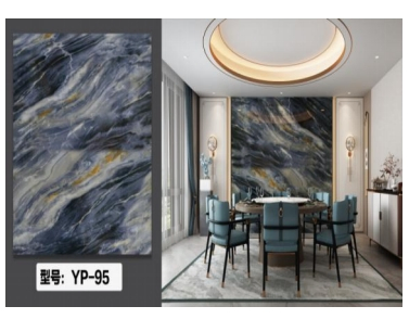Marble Design PE Foam Wall Stickers for Elegant Interiors