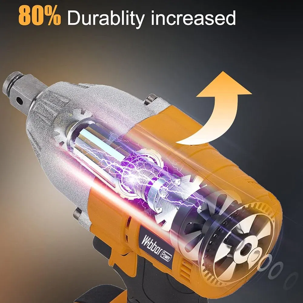 Rechargeable Dual-Purpose Lithium Battery High Torque Electric Wrench