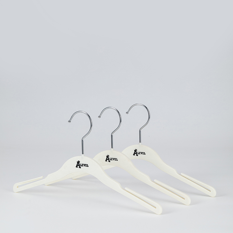 Durable Heavy Duty Plastic Single Tier Clothes Shop Hangers Kids Hangers for Clothes Display