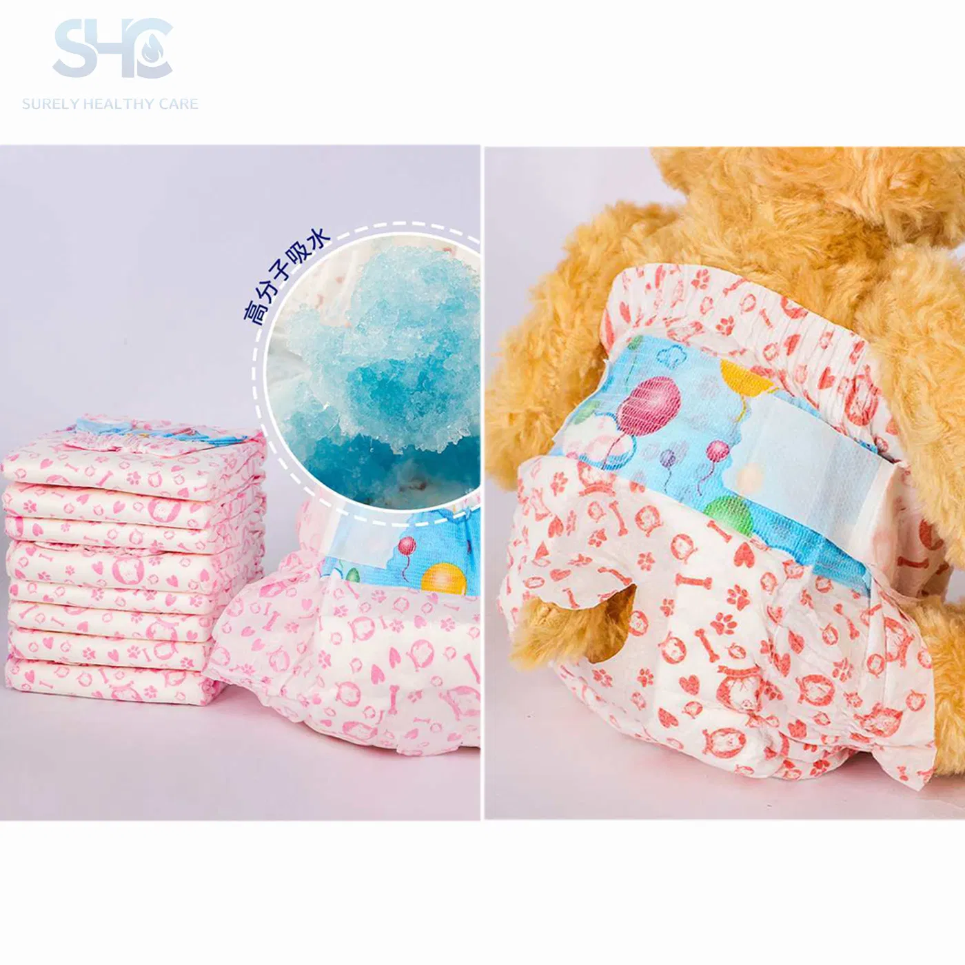 Disposable Cheap Price Male Training Pet Dog Cat Thickened Diaper in Bulk