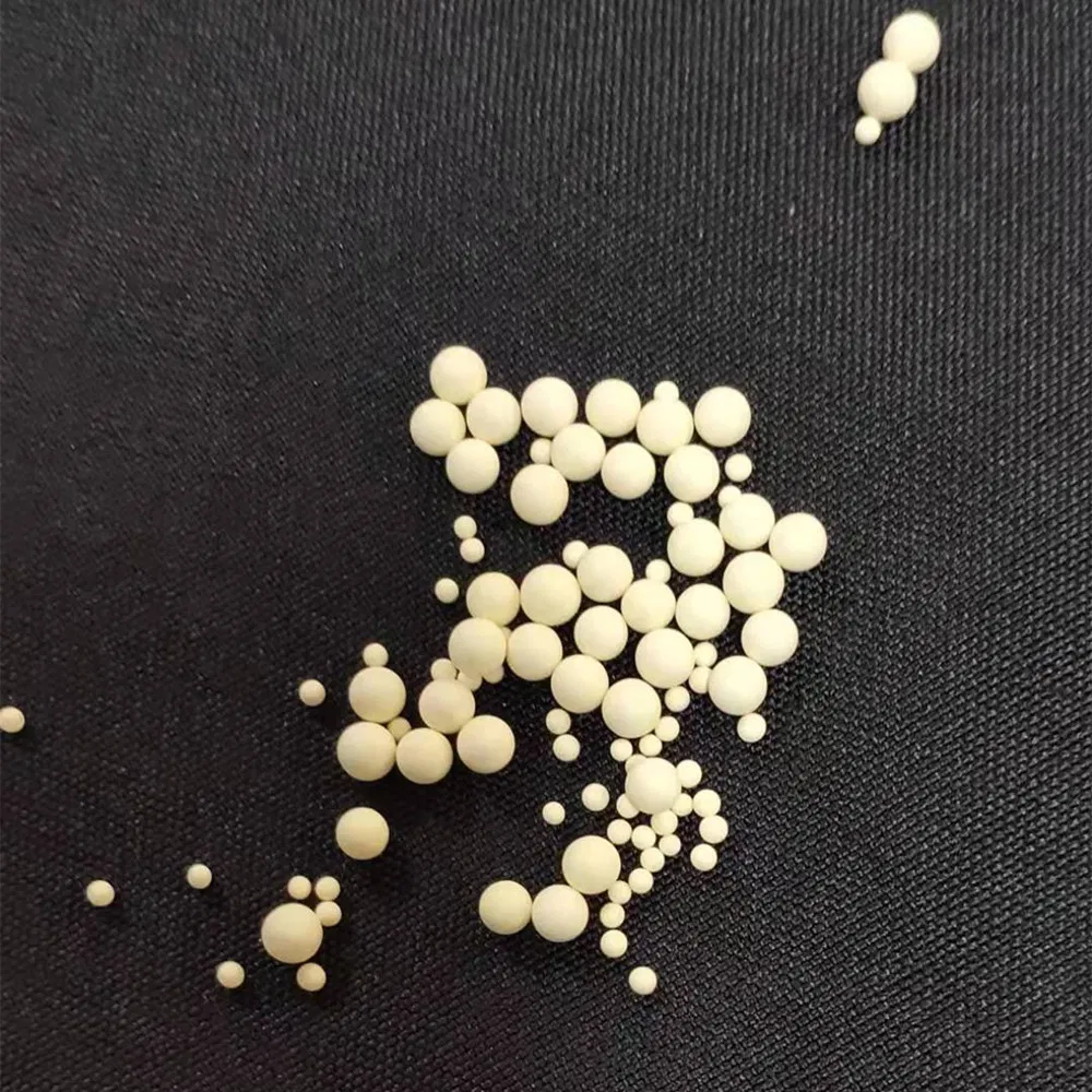 Циркониевые помольные шары 0.5-6 мм, плотность 5.0 г/см³